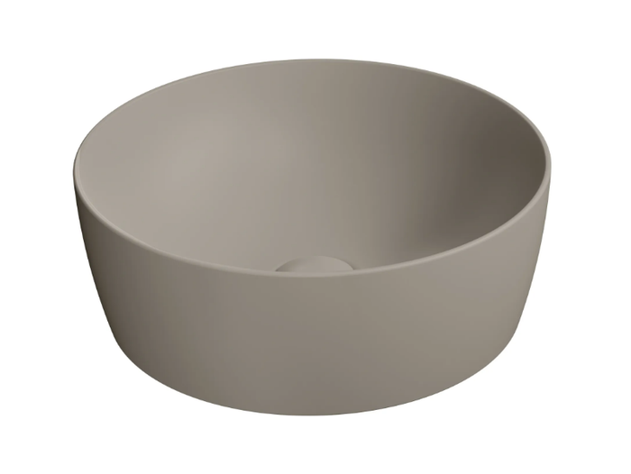 COLOR ELEMENTS Ø40 - Countertop round ceramic washbasin _ GSI ceramica